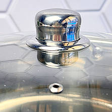 Каструля Ringel Dresden 11 л нержавіюча сталь 28 см, фото 3