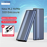 Зовнішня кишеня Acasis EC4701 для NVMe (PCIe) M2 SSD USB 3.2 Gen 2 Type-C, фото 10