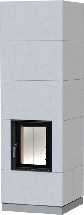 Каминна система Brunner KSO 33 q with thermal concrete cladding
