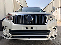 Накладки на передній і задній бампер TRD на Toyota LC 150 Prado 2009-2013 Комплект накладок на бампер Тойота Ленд Крузер Прадо 150