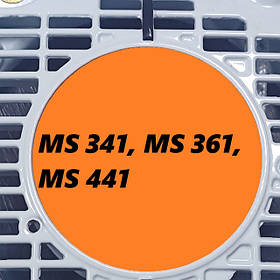 Запчастини підходять для німецьких бензопил ms 341, ms 361, ms 441