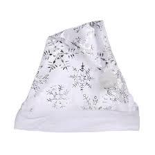 Новорічний білий ковпак, пухнаста шапка Санта Клауса з хутра, святковий аксесуар для костюма