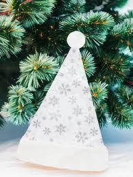 Новорічний білий ковпак, пухнаста шапка Санта Клауса з хутра, святковий аксесуар для костюма, фото 3