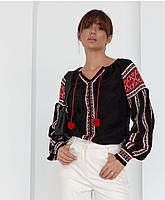 Вишиванка жіноча з орнаментом р.44-48, фото 3