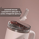 Термос термочашка Stanley Quencher ProTour Flip Straw Tumbler з нержавіючої сталі Blue 1,18 л KT6007886, фото 7