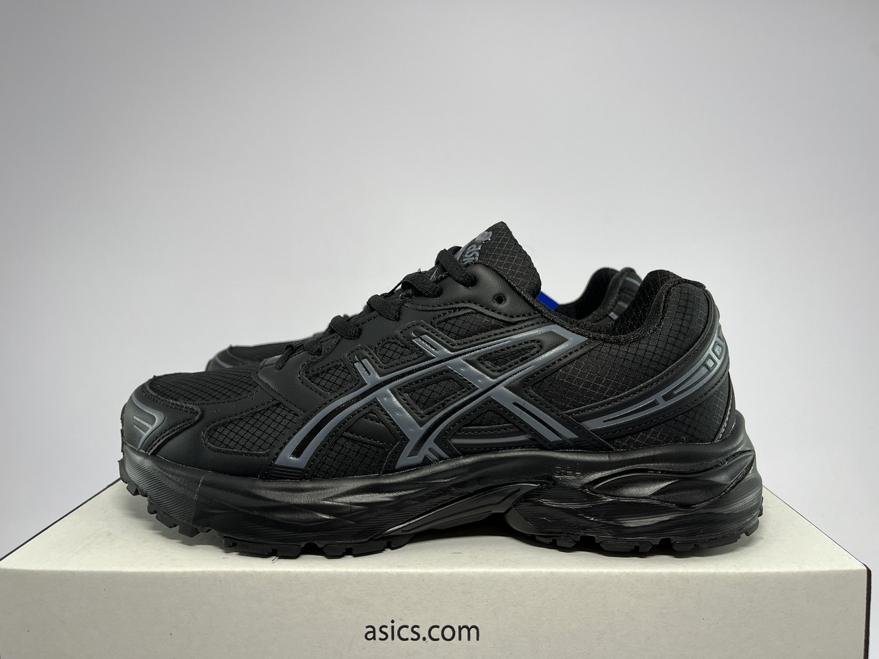 Чоловічі термо кросівки Asics Gel-1130 Waterproof Black чорні водонепроникні