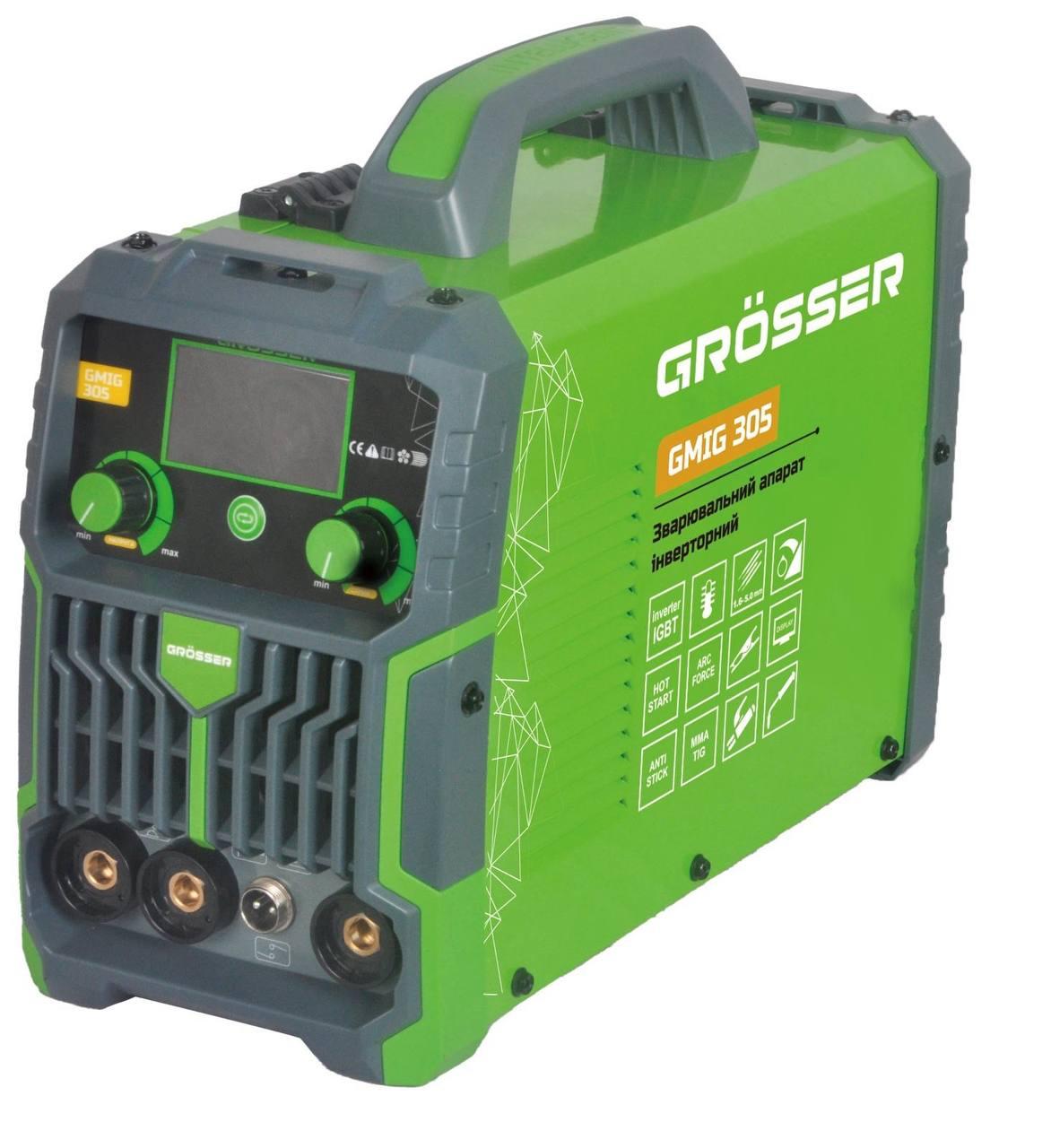 Зварювальний напівавтомат Grosser GMIG-305 (без газу)