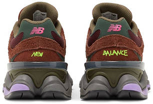 Кросівки New Balance 9060 Rich Oak Burgundy - U9060BUR, фото 4