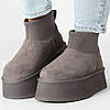 Черевики UGG Classic Mini Dipper Boot Thundercloud Grey - 1168170-THND, фото 7