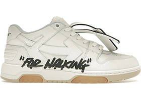 Кросівки Off-White Out Of Office ''For Walking'' White Black - OMIA189C99-LEA008-0110