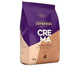 Кава в зернах Löfbergs Crema Round & Creamy 1 кг