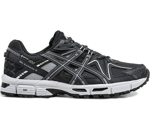 Кросівки ASICS Gel Kahana 8 Gore-Tex Black White Termo, фото 1