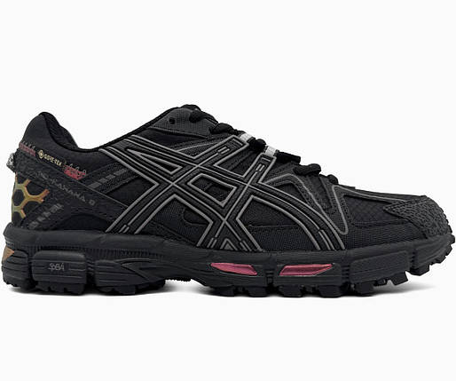 Кросівки ASICS Gel Kahana 8 Gore-Tex Black Rose Gold Termo, фото 1