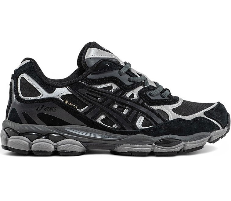 Кросівки ASICS Gel NYC Gore-Tex Black Silver Termo