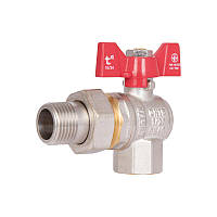 Кран кульовий "Американка" Thermo Alliance Standart кутовий 1/2" ВЗ SD222W15