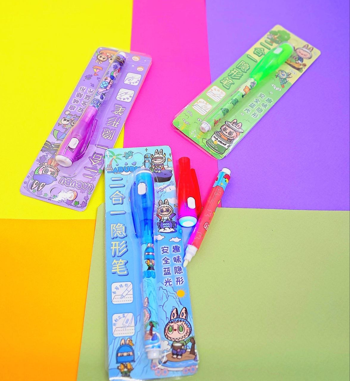 Кулькова ручка Шпигун Лабубу, фото 1