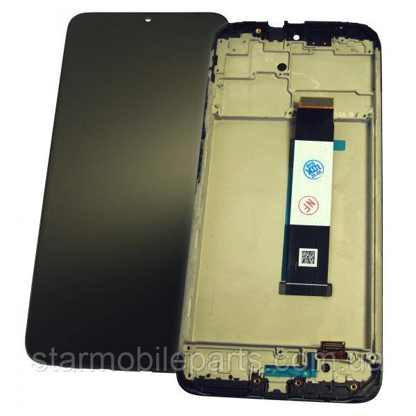 Дисплей Xiaomi Redmi 9T l M2010J19CG l M2010J19CI з тачскрином і рамкою, чорний | модуль - фото 1 - id-p1899275483