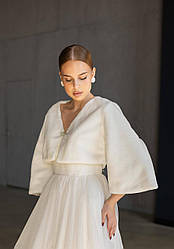 Весільна шубка № Ш2602 розмір 44