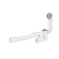 Сифон для ванни Lidz (WHI) 60 03 V002 00 з ревізією (вихід 50 мм)