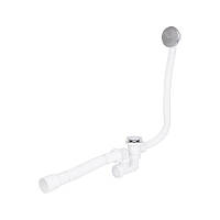 Сифон для ванни Lidz (WHI) 60 03 V002 02 з ревізією (вихід 50 мм)