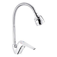 Змішувач для кухні з гнучким виливом Kroner KRM Odra - C038-1