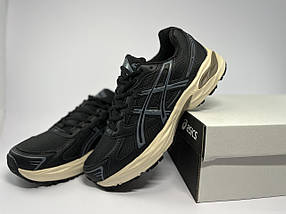 Чоловічі термо кросівки Asics Gel-1130 Waterproof Black Grey чорні водонепроникні