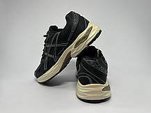 Чоловічі термо кросівки Asics Gel-1130 Waterproof Black Grey чорні водонепроникні, фото 5