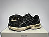 Чоловічі термо кросівки Asics Gel-1130 Waterproof Black Grey чорні водонепроникні, фото 7