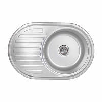 Кухонна мийка Brinex 7750 0,8 мм Micro Decor (BRIN7750MDEC08)