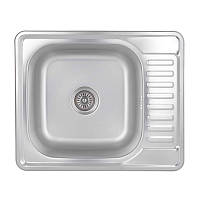 Кухонна мийка Brinex 5848 0,8 мм Micro Decor (BRIN5848MDEC08)