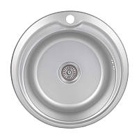 Кухонна мийка Brinex 510-D 0,8 мм Micro Decor (BRIN510MDEC08)