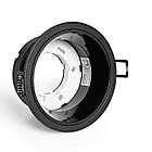 Світильник VIDEX під лампу GX53 врізний Чорний (VL-SPF28R-B), фото 2