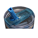 Термос термочашка Stanley Quencher ProTour Flip Straw Tumbler з нержавіючої сталі Blue 1,18 л KT6007886, фото 2