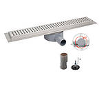 Душовий трап Koer FD02-70x600 з неіржавкої сталі SUS304 70x600 мм (AC0686), фото 2