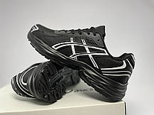 Чоловічі термо кросівки Asics Gel-1130 Waterproof Black White чорні з білим водонепроникні, фото 5