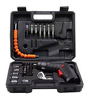 Універсальний набір електровикрутка 47 в 1 для ремонту техніки в кейсі