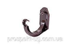 Тримач пластиковий ринви водосточної Profil 90 коричневий