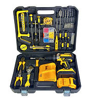 Шуруповерт 24V з великим набором інструментів Electric Drill Set Дриль Акумуляторний