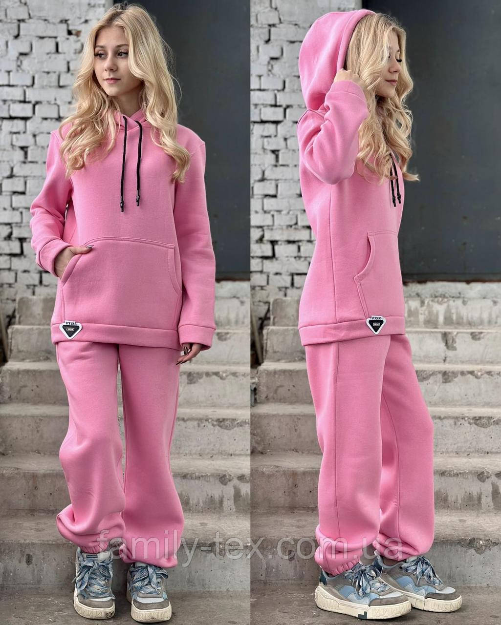 Теплий підлітковий спортивний костюм Batty зима/начос, р-ри на зріст 134 — 156, фото 1