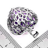 Підвіска. Натуральний аметист. Срібло 925., фото 2