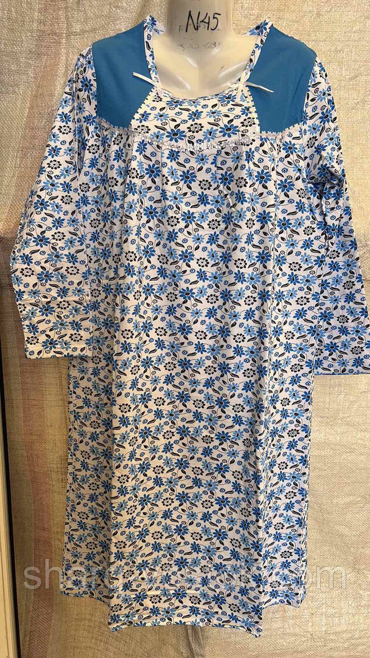 Сорочка нач з рукавом, фото 1