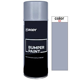 Фарба спрей для пластику світло-сіра матова Body 513 Light Grey 01 Bumper Paint Spray 400мл