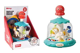 Дзига 6235 в коробці розмір 13,5-18,5-13,5см YG Toys