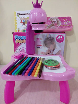 Столик с проектором для малювання