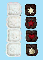 Силіконовий Молд для ГІПСУ та ін "Рукавички"