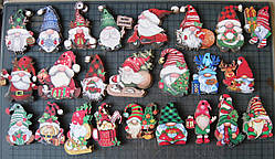 Дерев'яна підвіска. Гном, від 49х67 мм