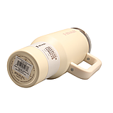 Термос термочашка Stanley Quencher ProTour Flip Straw Tumbler з нержавіючої сталі Cream 1,18 л KT6007874 solve, фото 4