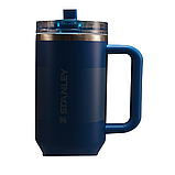 Термос термочашка Stanley Quencher ProTour Flip Straw Tumbler з нержавіючої сталі Blue 1,18 л KT6007886 solve, фото 3