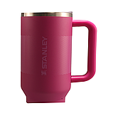 Термос термочашка Stanley Quencher ProTour Flip Straw Tumbler з нержавіючої сталі Crimson 1,18 л KT6007887 solve, фото 3