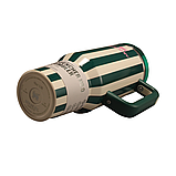 Термос термочашка Stanley Quencher ProTour Flip Straw Tumbler з нержавіючої сталі Green Cabana Gloss 1,18 л KT6007892 solve, фото 4